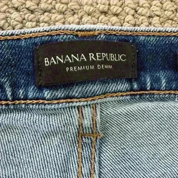 Banana Republic High Rise Wide Leg Crop Shorts Size 27 - Picture 2 of 5